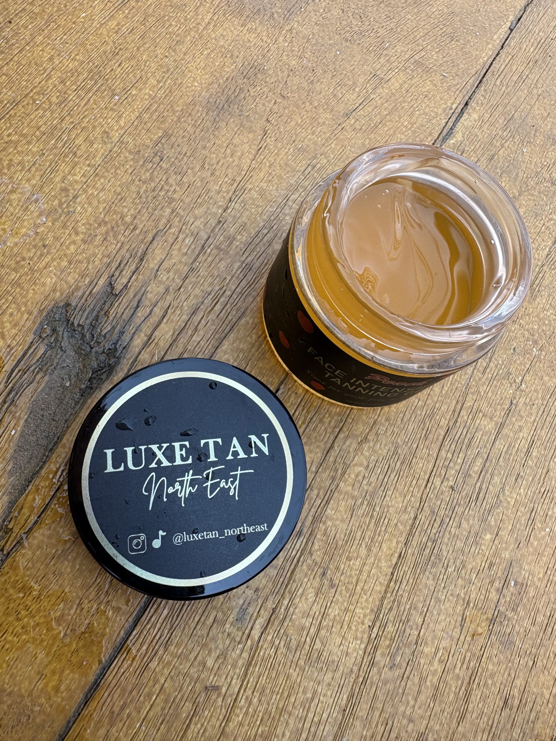 Face Intensifying Tanning Gel - Peach